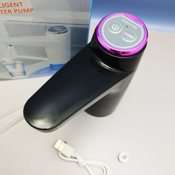 Автоматическая электрическая помпа для воды Electric Water Dispenser XY-800 / Водяная электропомпа беспроводная с USB зарядкой / Цвет МИКС продажа и отгрузка кратно коробке/50 шт